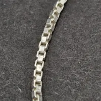 Atlas - Bold Silver Squares Necklace