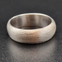 Luna - Brushed Classic Silver Ring